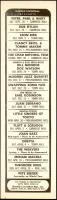 Small New York Bob Dylan Handbill