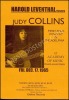 1965 Judy Collins Philadelphia Handbill