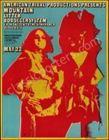 Rare 1970 Mountain Aragon Ballroom Poster