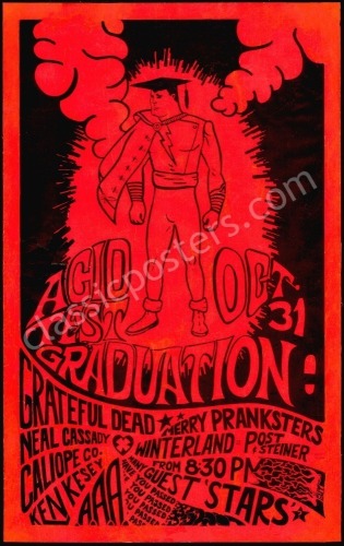 Beautiful AOR 2.209 Acid Test Graduation Poster
