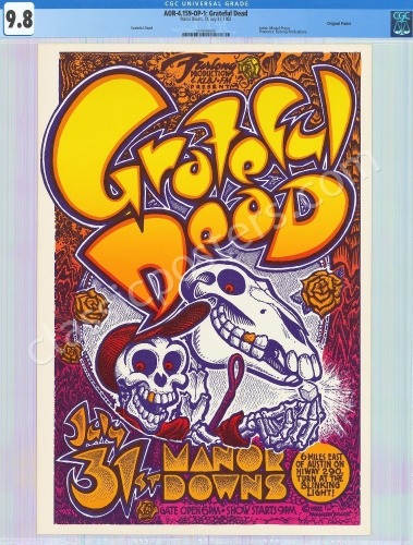 Popular Certified AOR 4.159 Grateful Dead Poster