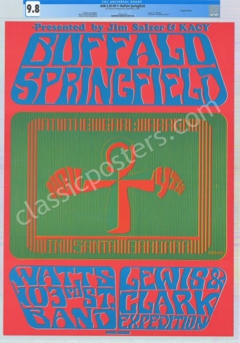 Fantastic AOR 3.39 Buffalo Springfield Poster