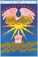 Magnificent FD-104 Electric Flag Poster