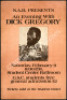 1974 Dick Gregory Poster