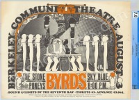 AOR 2.267 The Byrds Berkeley Poster