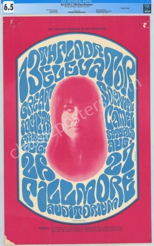 Certified Original BG-25 Jefferson Airplane Poster