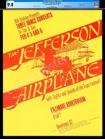 Breathtaking Original BG-1 Jefferson Airplane Poster