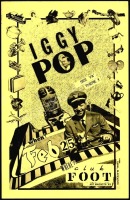 1983 Iggy Pop Austin Poster