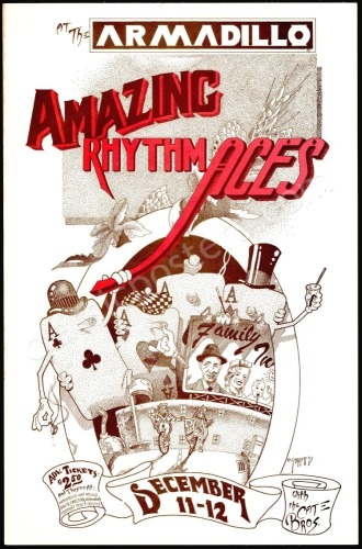 Amazing Rhythm Aces Armadillo Poster