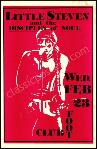 Steven Van Zandt Austin Poster