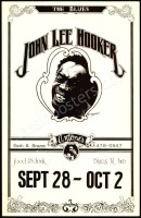 Scarce John Lee Hooker Antone&rsquo;s Poster