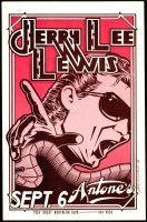 Rare Jerry Lee Lewis Antone&rsquo;s Poster