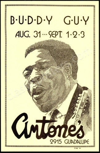 Buddy Guy Antone&rsquo;s Poster