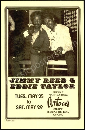 Jimmy Reed Antone&rsquo;s Poster