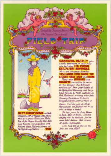 Popular AOR 4.137 Grateful Dead Field Trip Poster