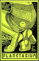 Frank Kozik Planetarium Poster