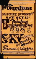 Rare 1982 Stevie Ray Vaughn Handbill