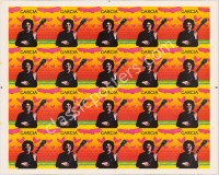 Very Nice Uncut Sheet of Jerry Garcia Cards