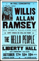 Rare Liberty Hall Houston Poster