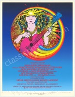 Scarce Signed 1989 Artists Rights Today Poster