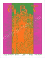 Signed 1986 Artists Rights Today Poster