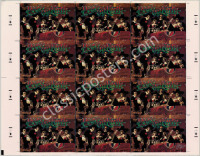 Rick Griffin-Signed Grateful Dead Christmas Card Sheet