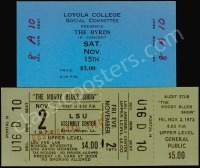 A Pair of Scarce Unused Tickets