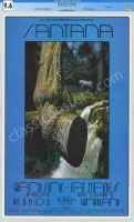 Near Mint Original BG-207 Santana Poster