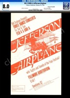 Rare BG-1 Jefferson Airplane Handbill