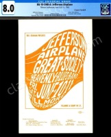 Certified BG-10 Bill Graham Handbill