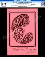 Rare Signed BG-7 Bill Graham Handbill