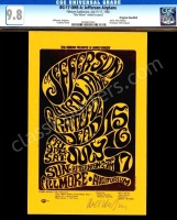 Scarce Signed BG-17 Grateful Dead Handbill