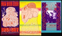 Three Scarce Bill Graham Handbills