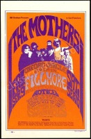 Scarce BG-27 The Mothers Handbill