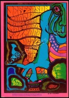 Unusual AOR 2.89 Jefferson Airplane Handbill