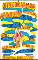 Colorful AOR 2.87 Jefferson Airplane Handbill