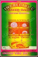 Signed Incredible String Band Armadillo Handbill