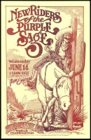 Signed New Riders of The Purple Sage Armadillo Poster