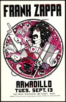 Scarce Frank Zappa Armadillo Poster