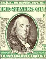 Scarce AOR 2.169 Grateful Dead Ben Franklin Poster