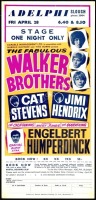 Rare Jimi Hendrix Slough Handbill