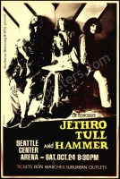 1970 Jethro Tull Seattle Poster