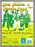 1977 New Riders of The Purple Sage Poster