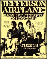 Jefferson Airplane Electric Theatre Handbill