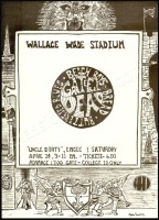 Previously Unknown Grateful Dead Duke University Poster
