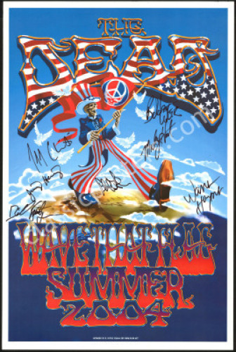 Band-Signed 2004 The Dead Poster
