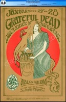 Certified Original FD-45 Grateful Dead Poster
