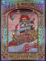 Gorgeous Signed 2025 Dead and Company Foil Poster