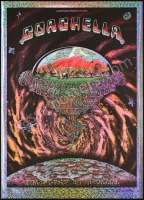 Superb 2011 Red Foil Coachella Poster