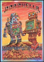 Signed 2016 Coachella Sparkle Foil Variant Poster